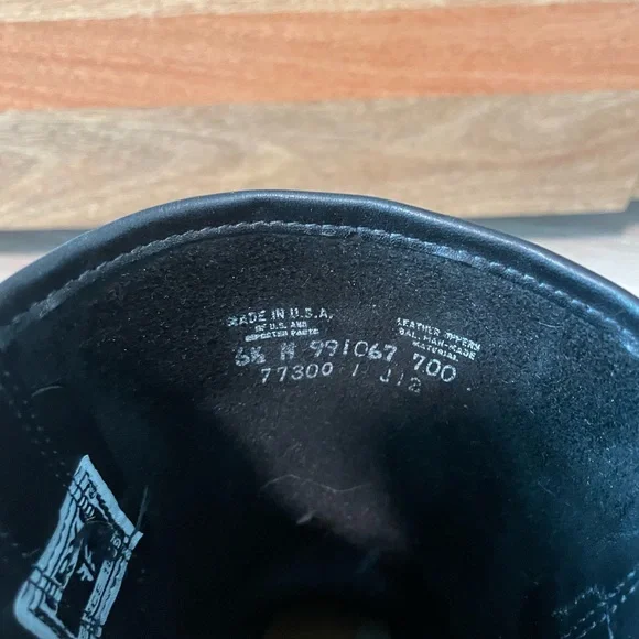 Frye 2R Harness Boots in Black Leather - Picture 8 of 10